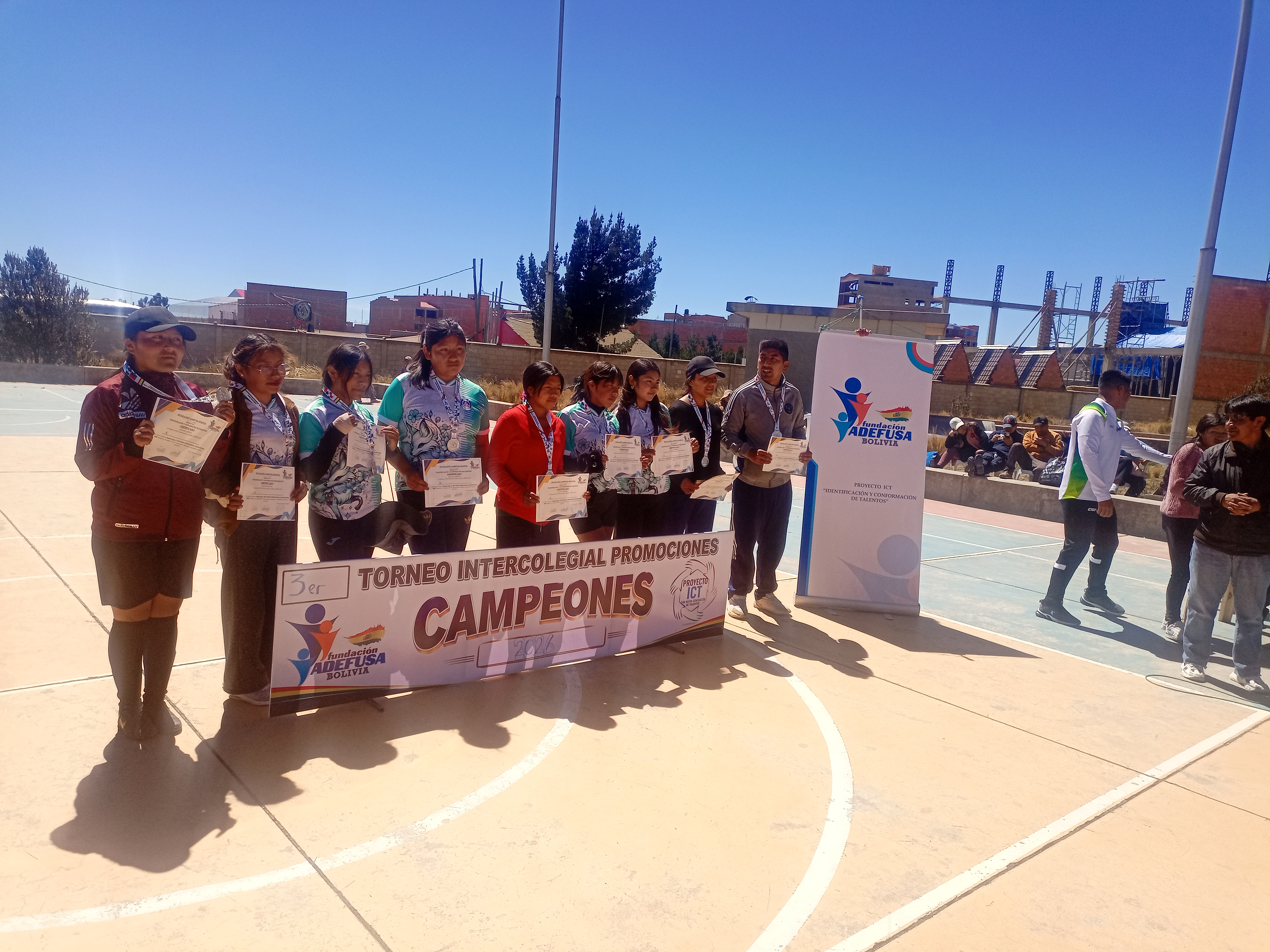 Premiacion 2do Lugar Damas Promocion 2026